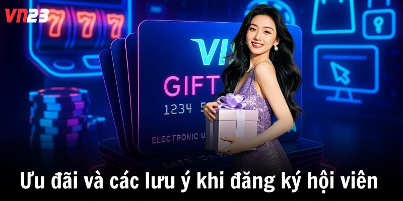 Ưu đãi và các lưu ý khi đăng ký hội viên